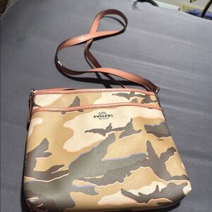 Coach Camo Crossbody Bag